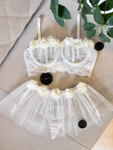 ست شورت و سوتین فانتزی زنانه