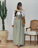 دوتیکه ماکسی (سارافون ) دوتیکه راه راه