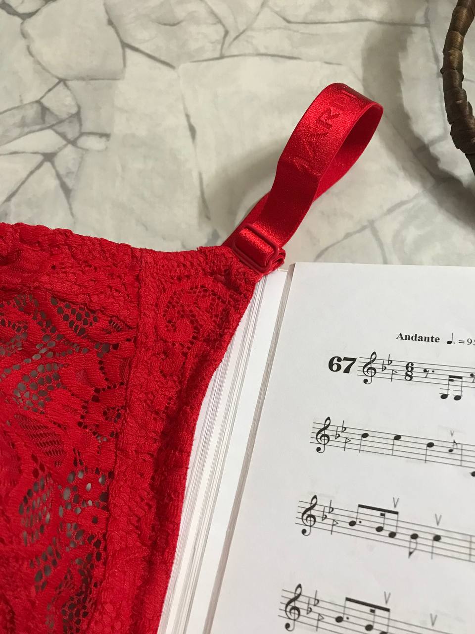 سوتین دانتل بدون فنر مردی کد ۱۷۰ سفید