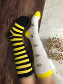 جوراب ساق بلند لنگه به لنگه