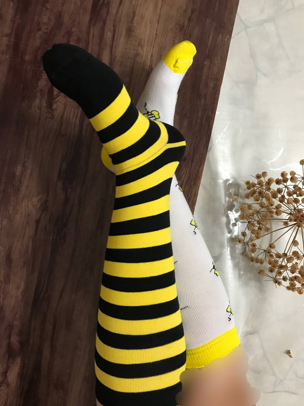 جوراب ساق بلند لنگه به لنگه