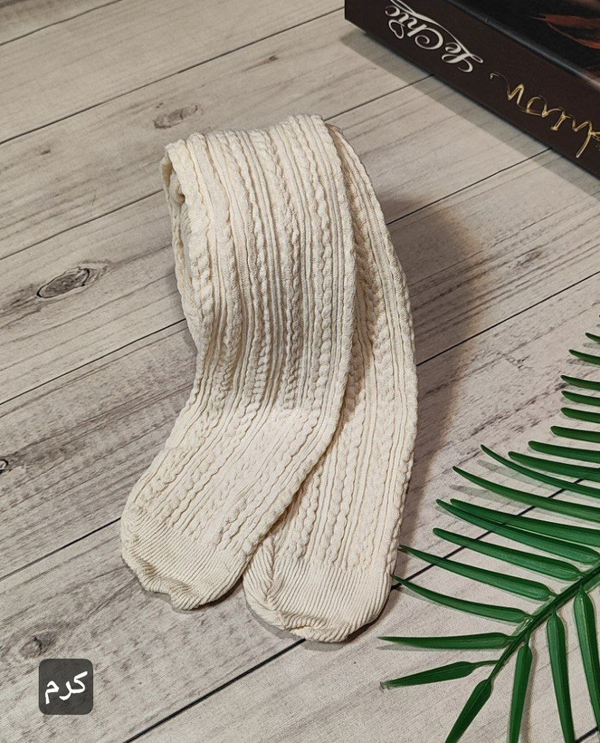 جوراب شلواری گندمی زنانه
